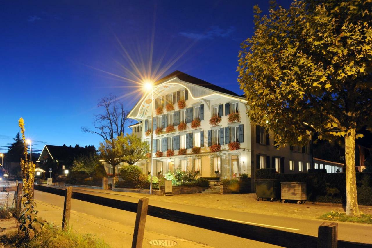 Hotel Beausite Budget Unterseen Extérieur photo